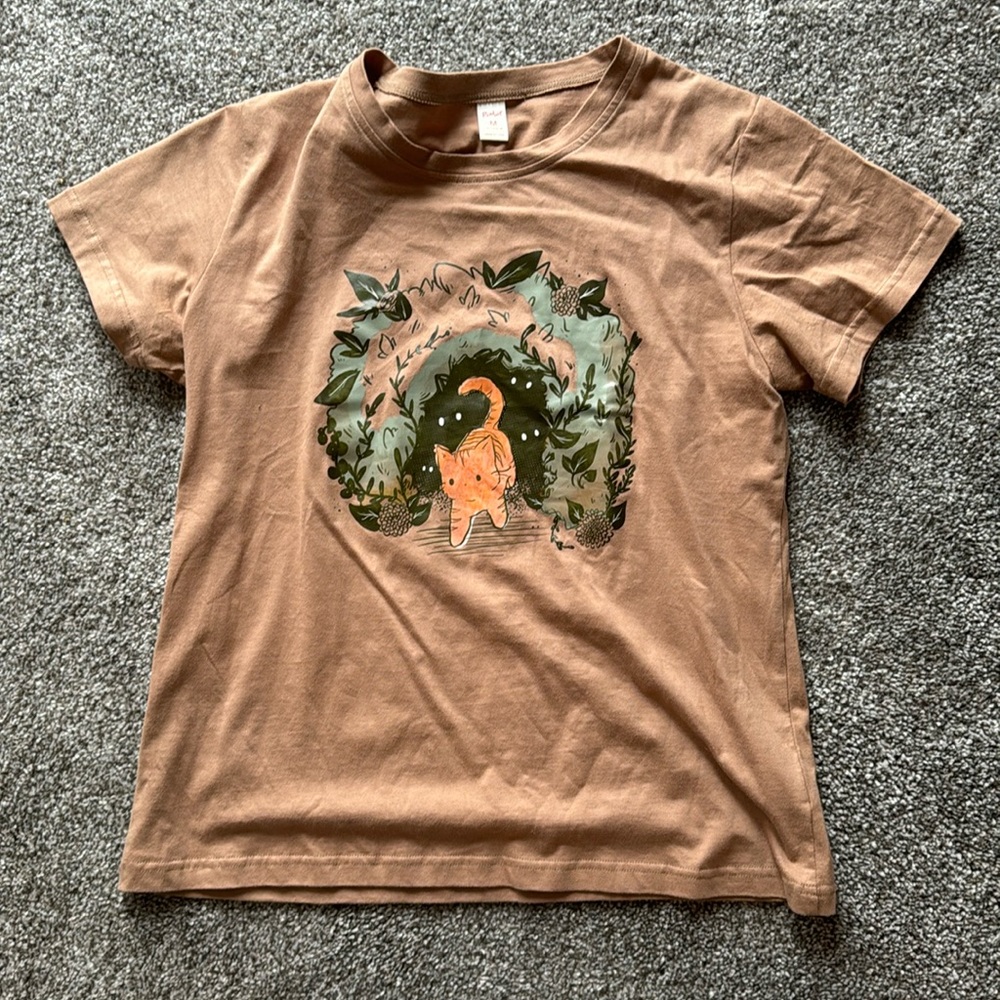 Romwe cat tee
